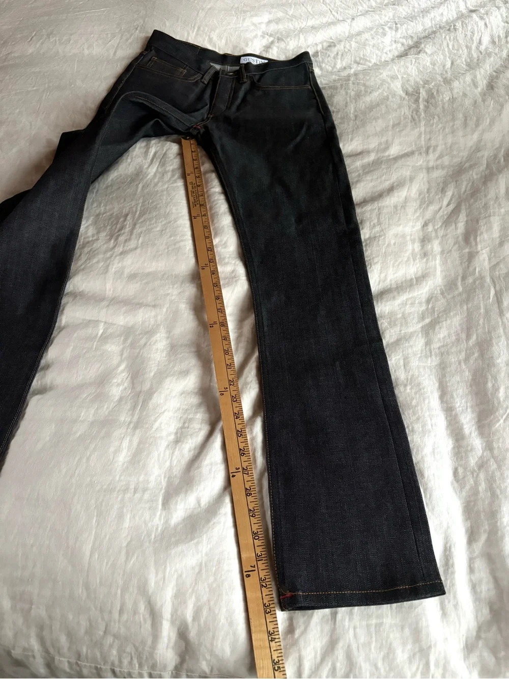 NWOT Gustin #352 Japanese Raw Denim Jeans